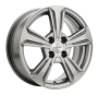 Легковой диск Khomen Wheels KHW1502 6x15 4x100 ET50 60,1 G-Silver-FP