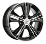 Легковой диск Khomen Wheels KHW1603 6x16 5x112 ET50 57,1 Black-FP